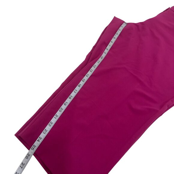 Worthington Woman Modern Fit Straight Leg Ankle Pants Size 30W Adventure Pink - Picture 7 of 14